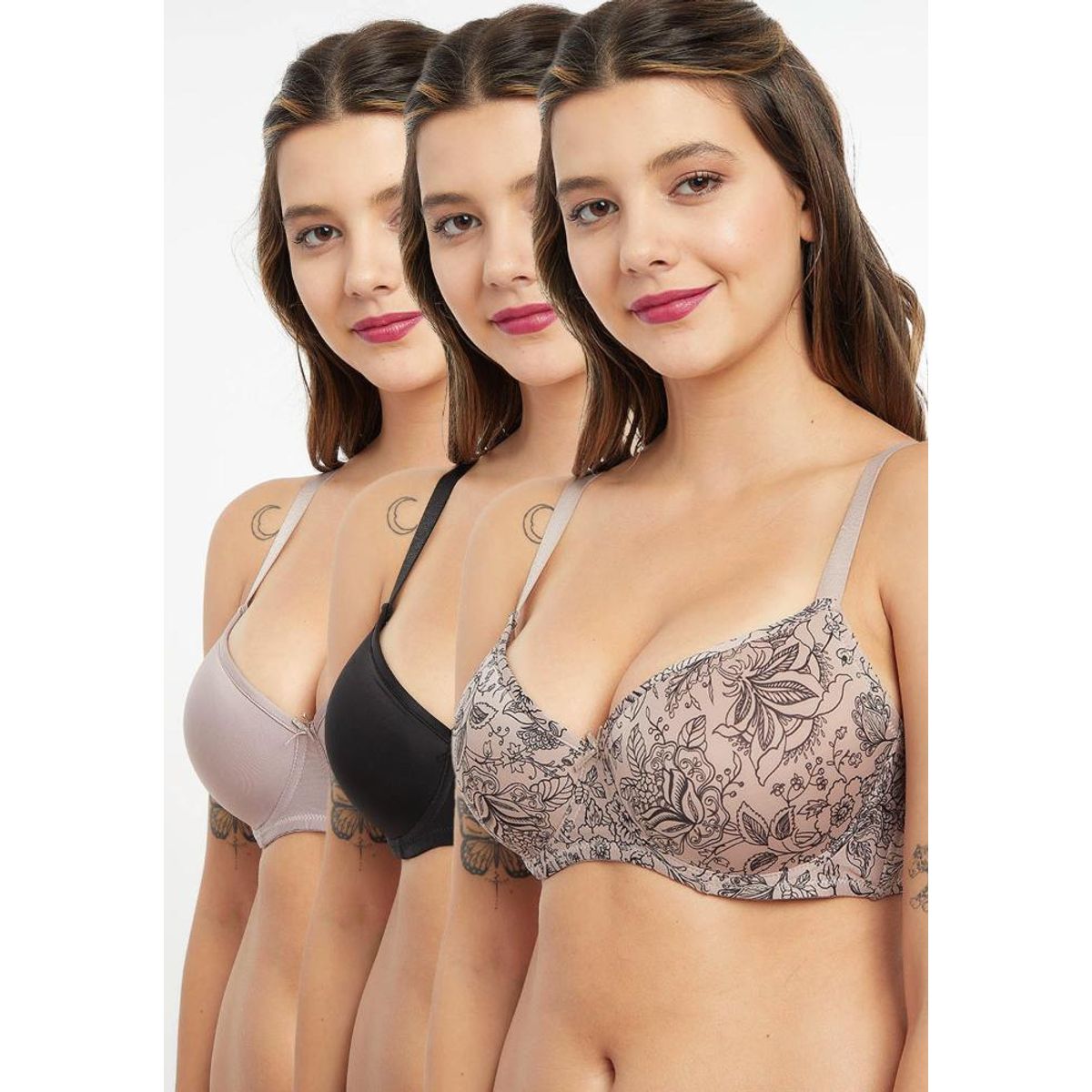 KAYSER - PACK 3X Sosten Soft Microfibra P350024 Kayser