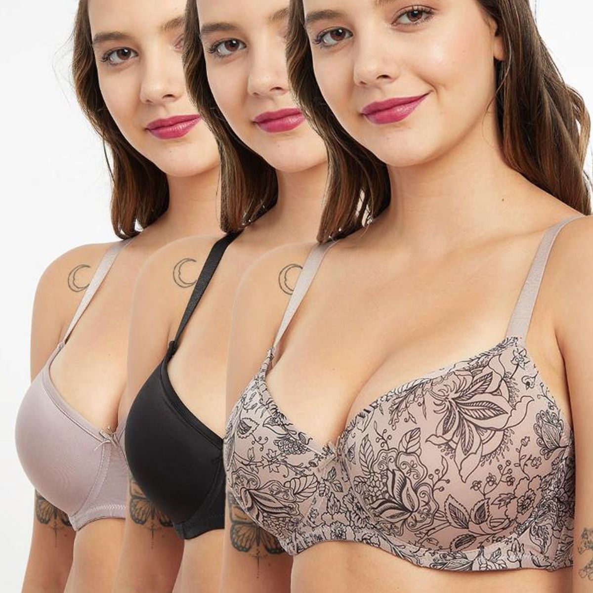 KAYSER - PACK 3X Sosten Soft Microfibra P350024 Kayser