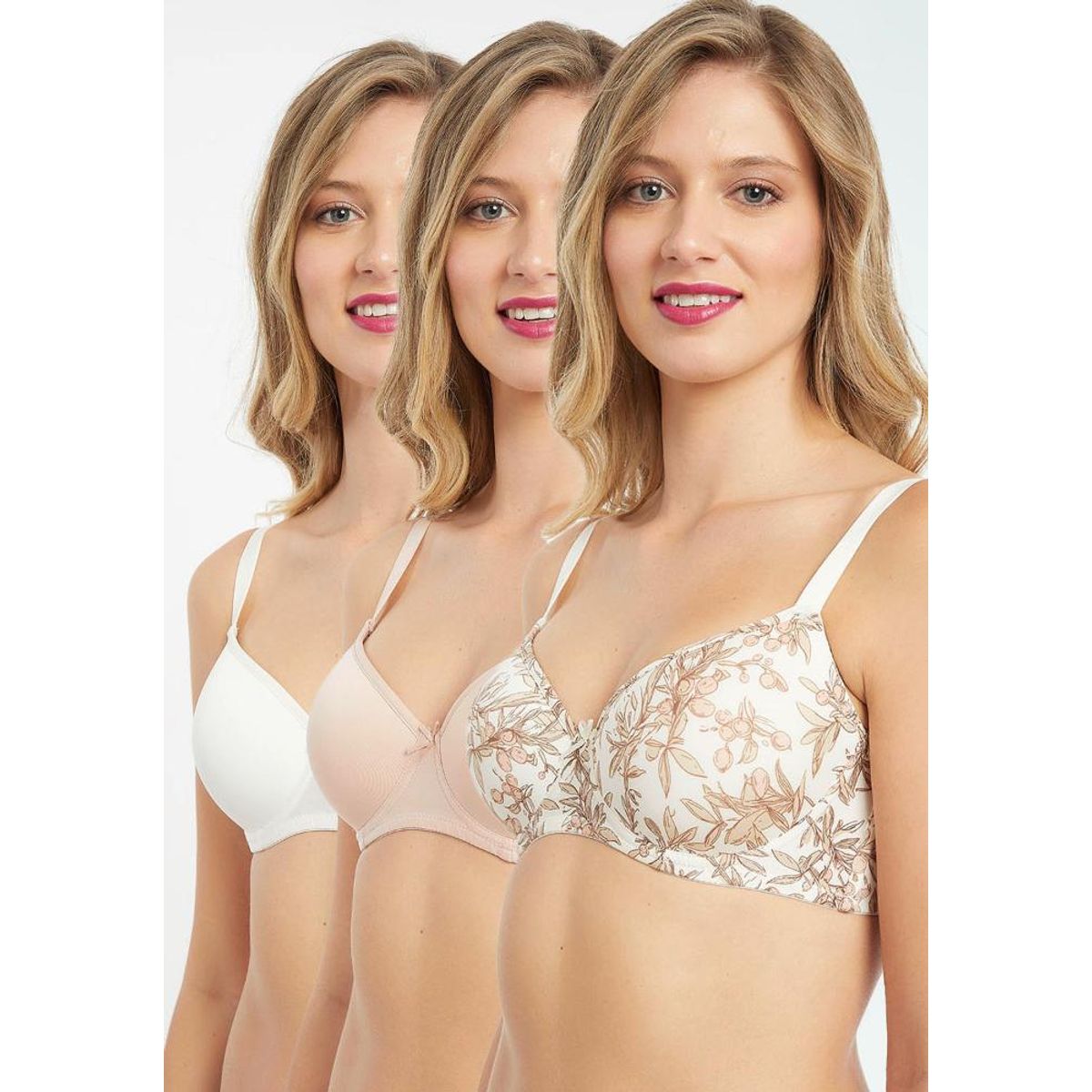 KAYSER - PACK 3X Sosten Soft Microfibra P350024 Kayser