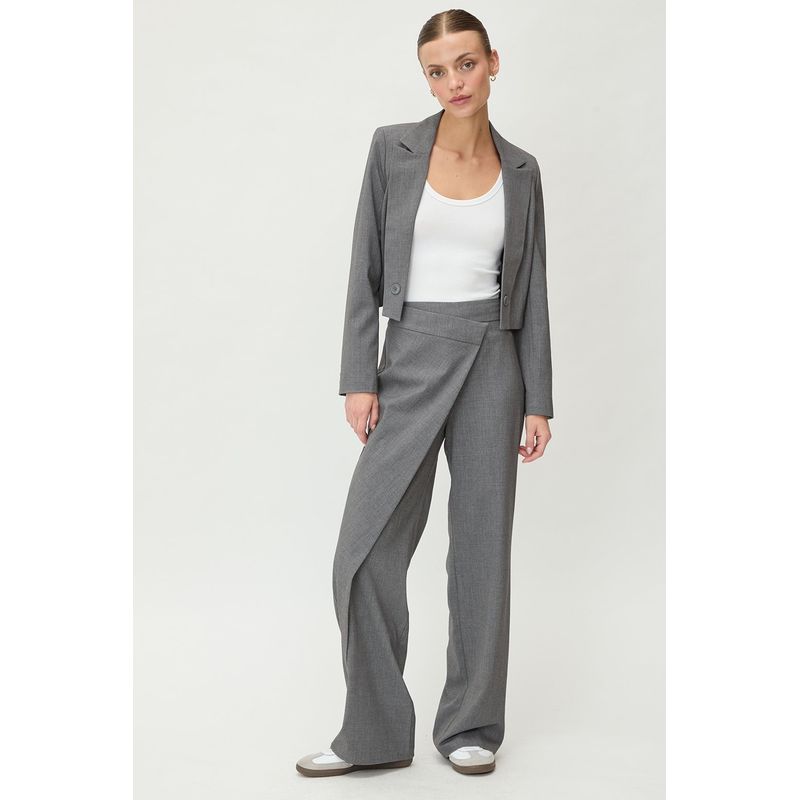 IO - Pantalon Gris Mujer Io