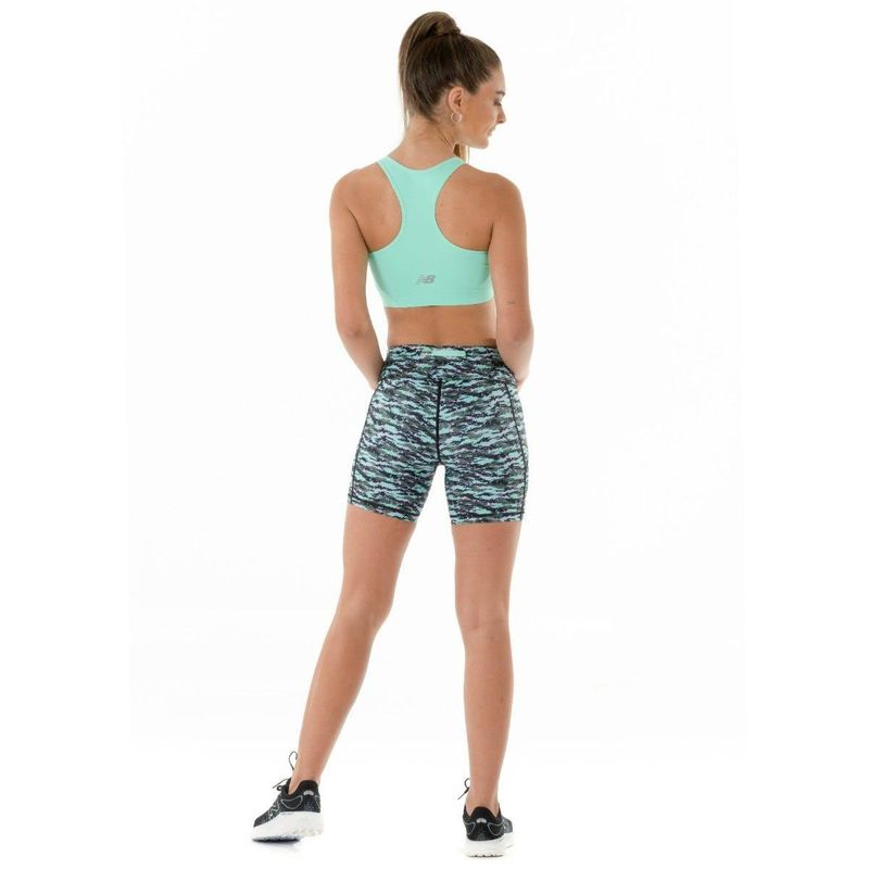 NEW BALANCE - Peto Running Mujer New Balance Verde