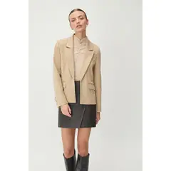 IO - Blazer Liso Beige