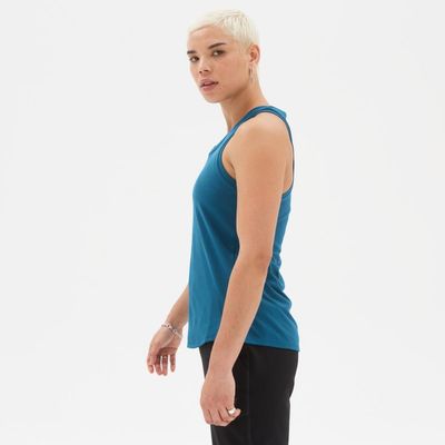 Imagen 2 del producto Polera Running Mujer Speed Jacquard Azul