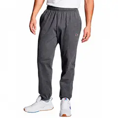 CHAMPION - Jogger Hombre Algodón Gris Oxford
