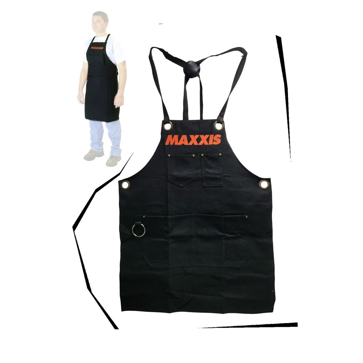 MAXXIS - Pechera Maxxis Delantal Resistente Taller Mecánico Bicicleta