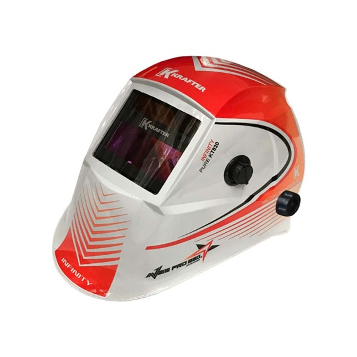 KRAFTER - MASCARA DE SOLDAR FOTOSENSIBLE NEW PRO  KT 820