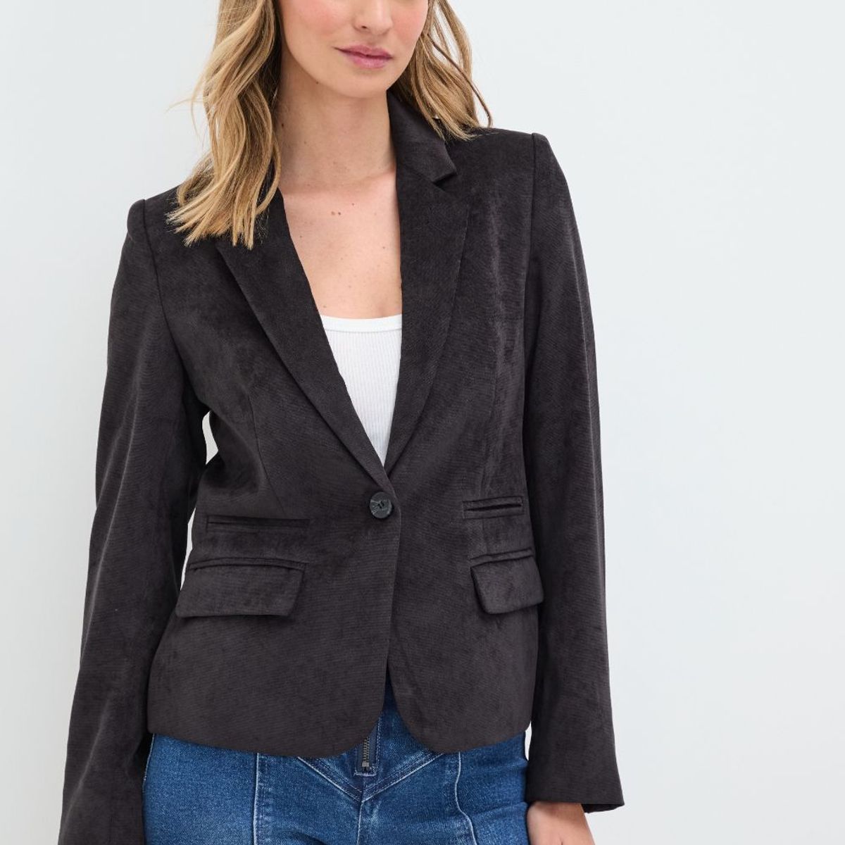 IO - Blazer Negro Mujer Io
