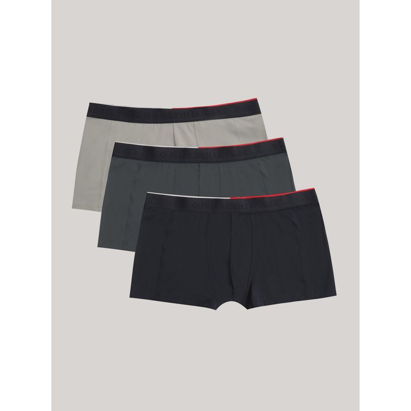 TOMMY HILFIGER - Pack De 3 Calzoncillos Trunk Multicolor Tommy Hilfiger