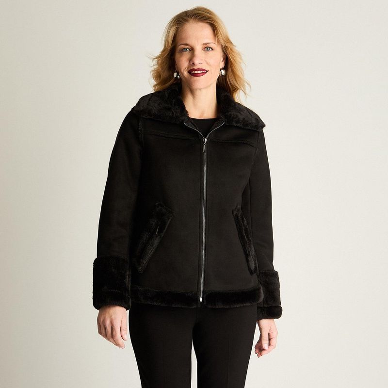LORENZO DI PONTTI - Chaqueta Bonded Negro