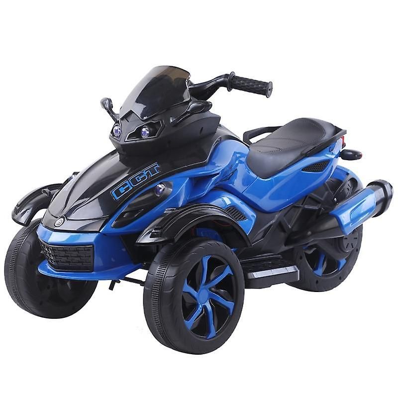 GENERICO - Motocicleta eléctrica para niños luz RGB y USB