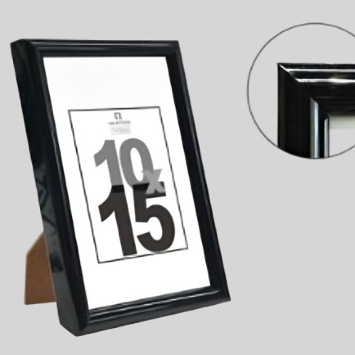 OEM - Marco de Foto Negro 9x13 cm