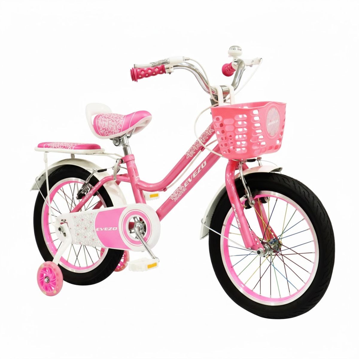 GENERICO - Bicicleta Infantil Aro 16 Niña Rosa