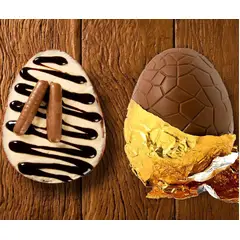GENERICO - Molde Chocolate Policarbonato Moldes Reposteria Huevo Pascua