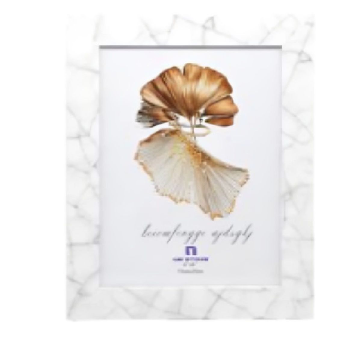 OEM - Marco de Mármol Blanco GH3112 15x20 cm  6x8pulg