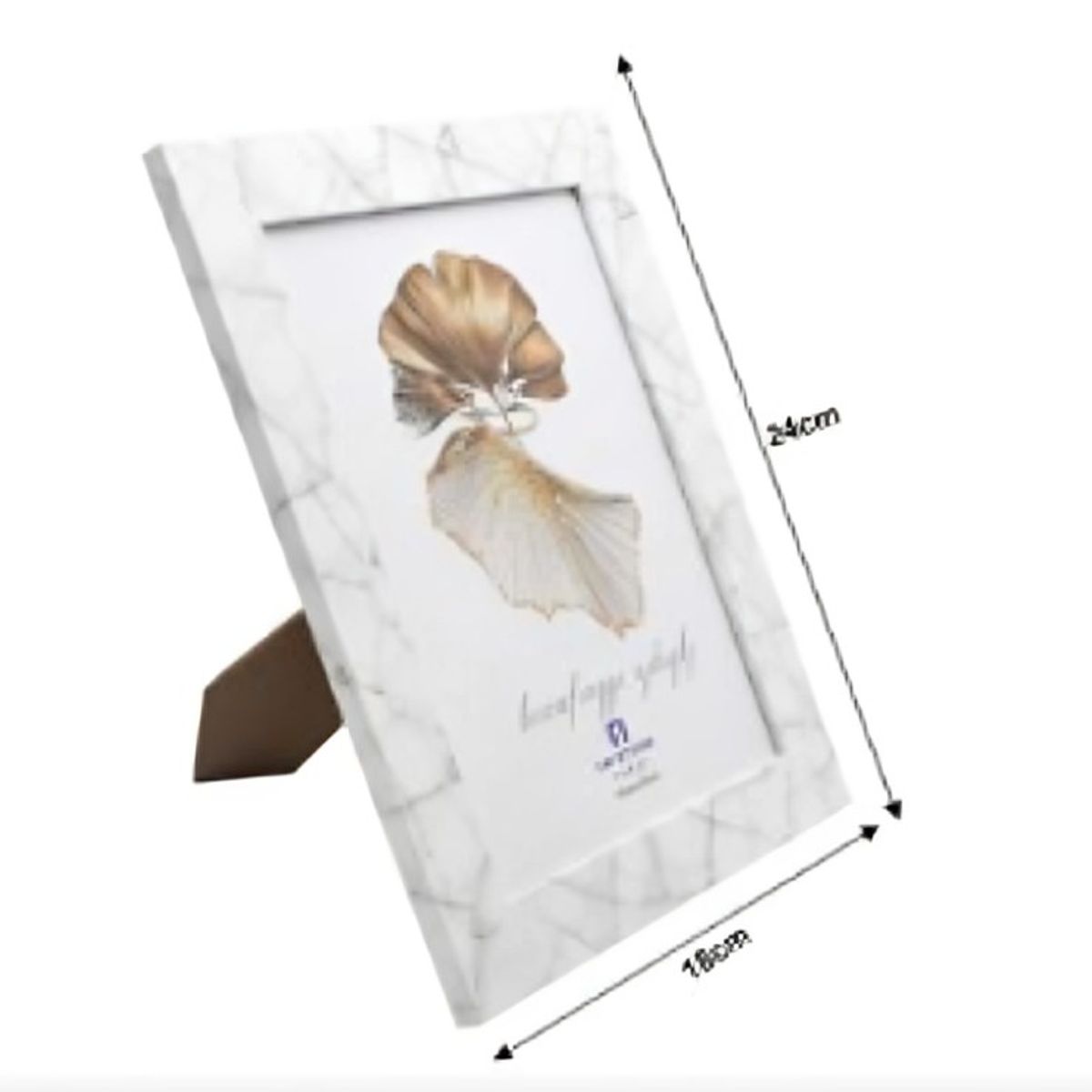 OEM - Marco de Mármol Blanco GH3112 18x24 cm  7x95pulg