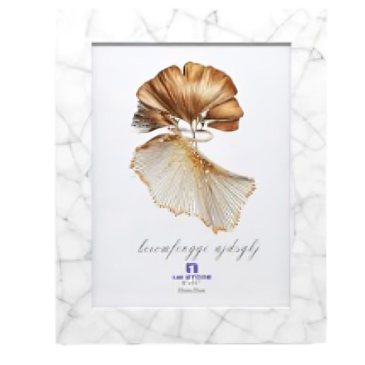 OEM - Marco de Mármol Blanco GH3112 20x25 cm  8x10pulg