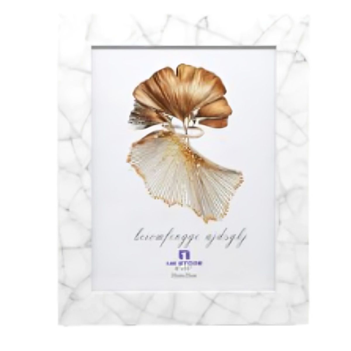 OEM - Marco de Mármol Blanco GH3112 20x25 cm  8x10pulg