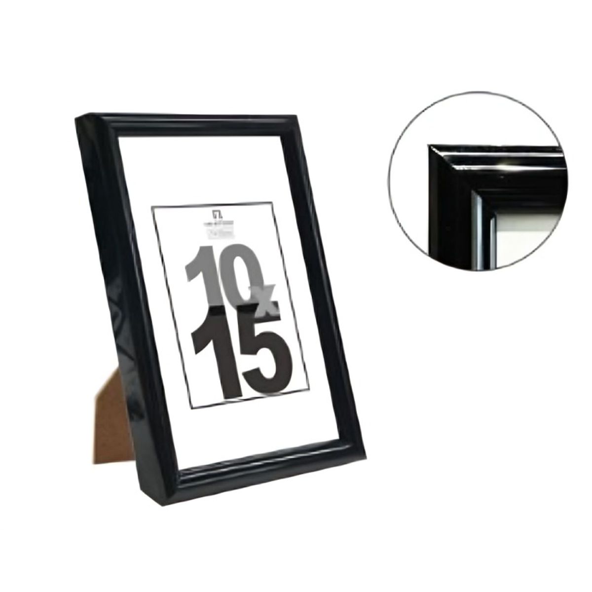 OEM - Marco de Foto Negro 9x13 cm