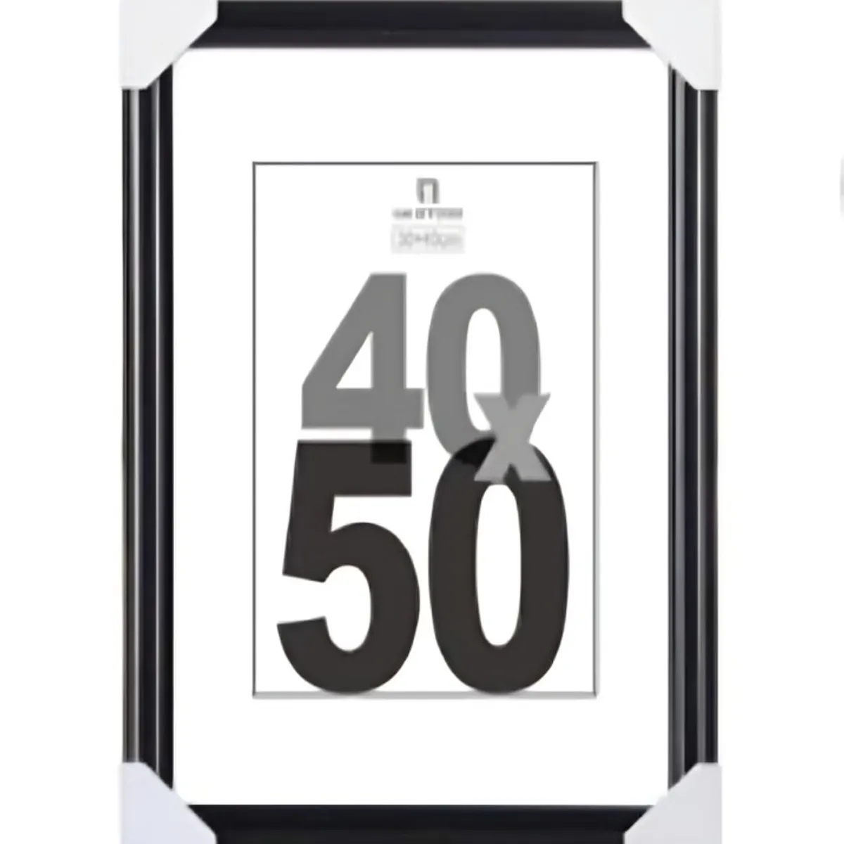 OEM - Marco de Foto Negro 40x50 cm