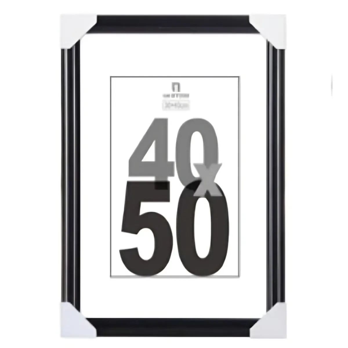 OEM - Marco de Foto Negro 40x50 cm