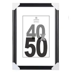 OEM - Marco de Foto Negro 40x50 cm