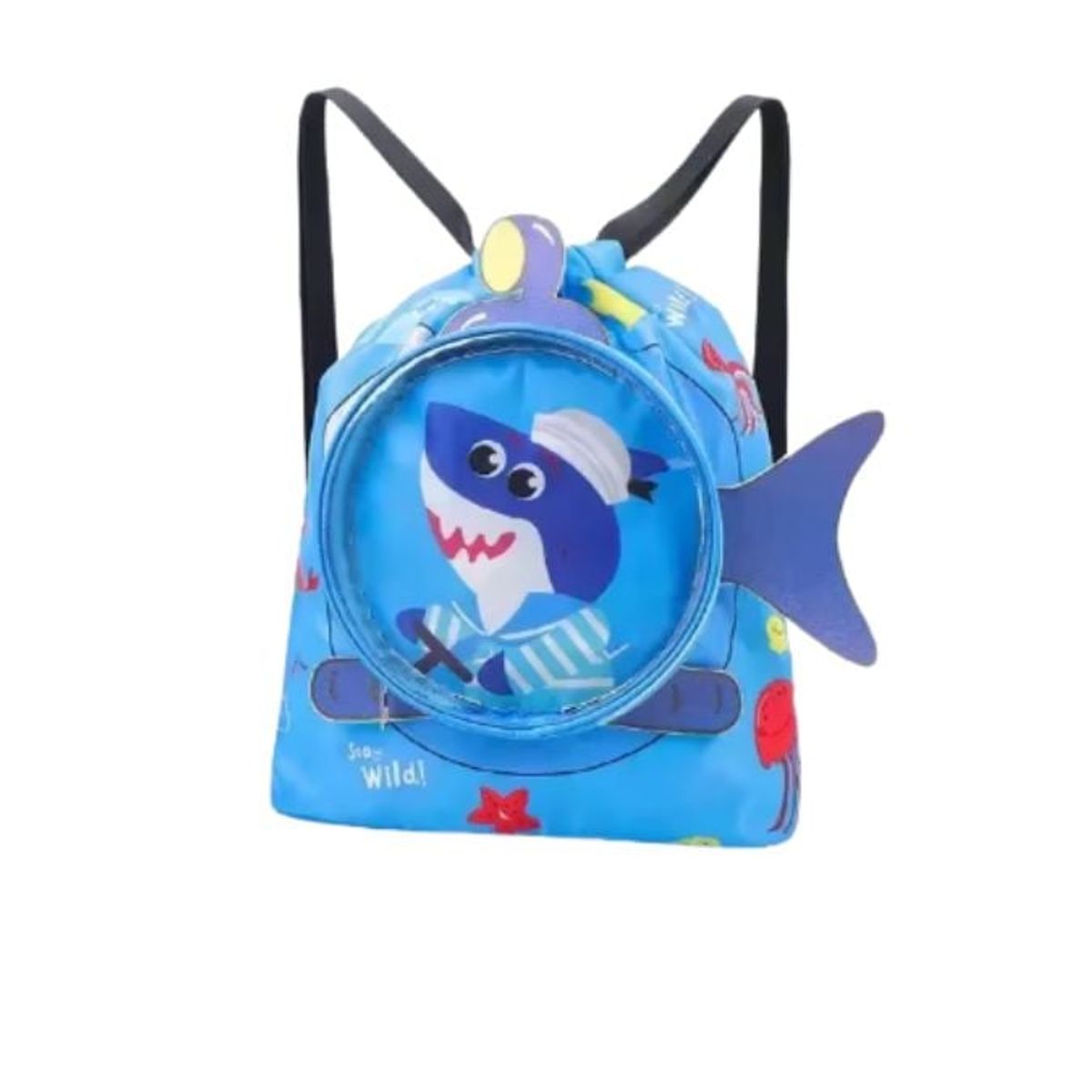GENERICO - Bolso Mochila 3D Infantil Deportiva Impermeable