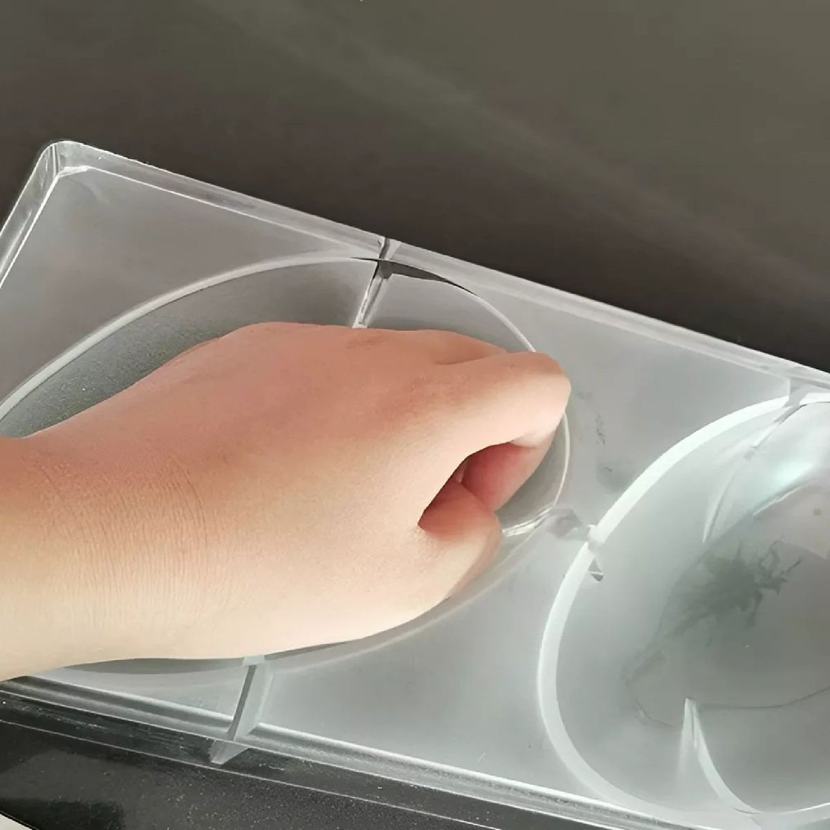 PASTELERIUS - Molde Para Chocolate Policarbonato Molde Doble Huevo Pascua