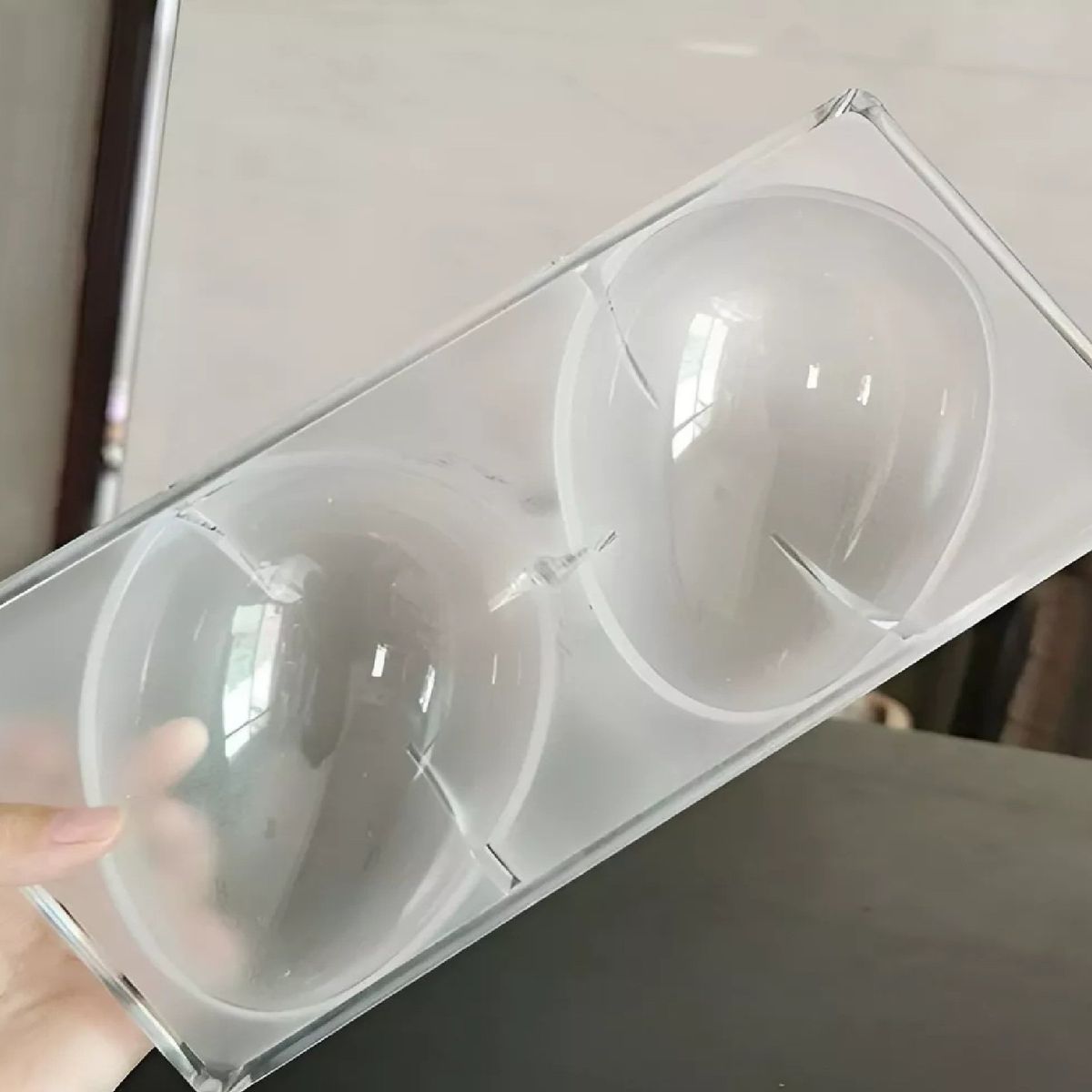 PASTELERIUS - Molde Para Chocolate Policarbonato Molde Doble Huevo Pascua