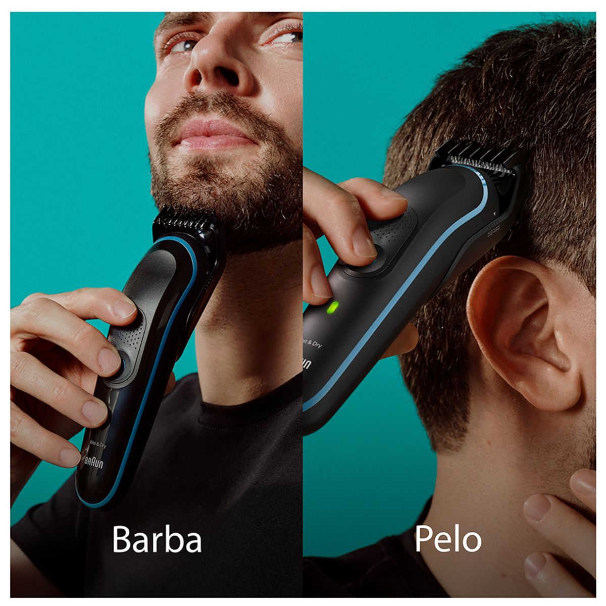 BRAUN - Cortapelos 10 En 1 Braun Serie 5 Wet&Dry Cara y Cuerpo