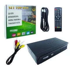 GENERICO - Sintonizador Digital para TV Analógica con Control Remoto Full HD1080p