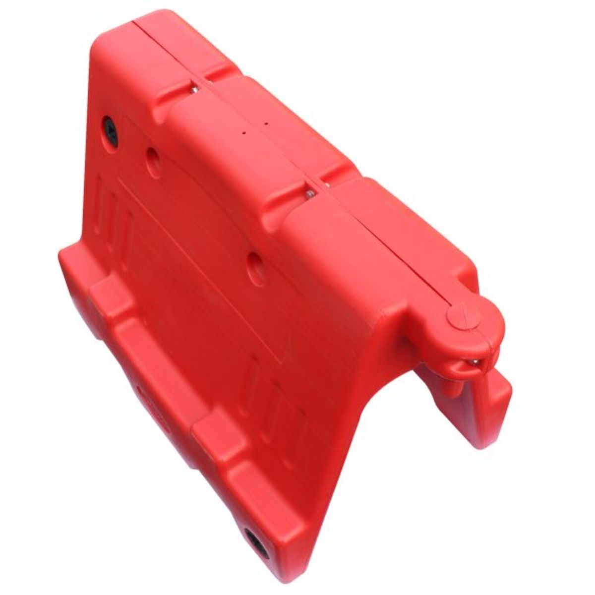 QRUBBER - Barrera New Jersey Apilable Roja 1mt QRubber