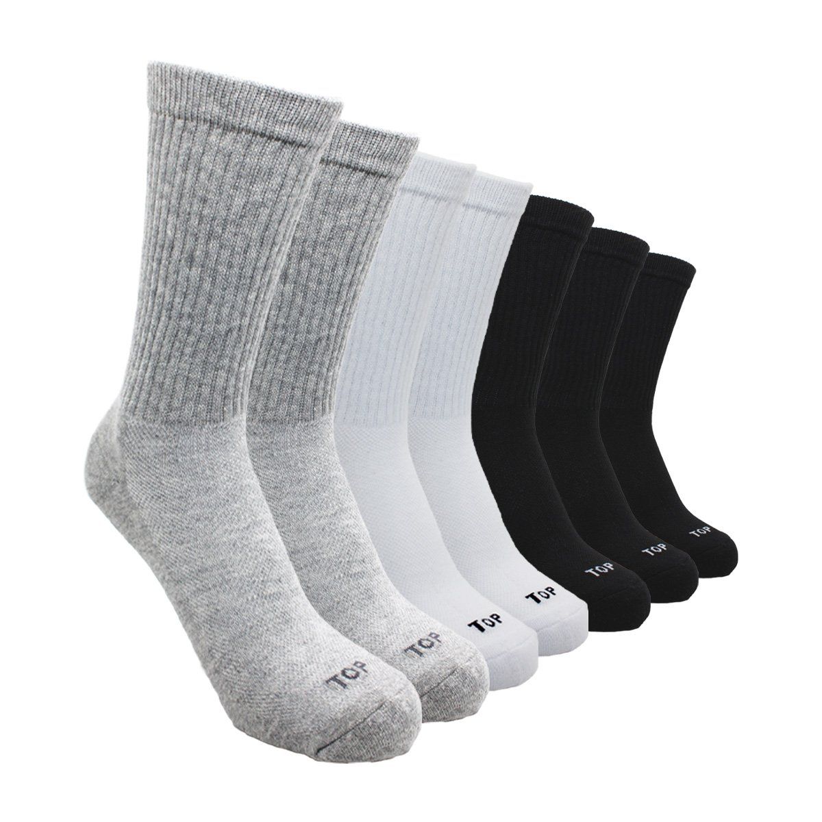 TOP - Calcetines Deportivos Largos Pack 7 Top