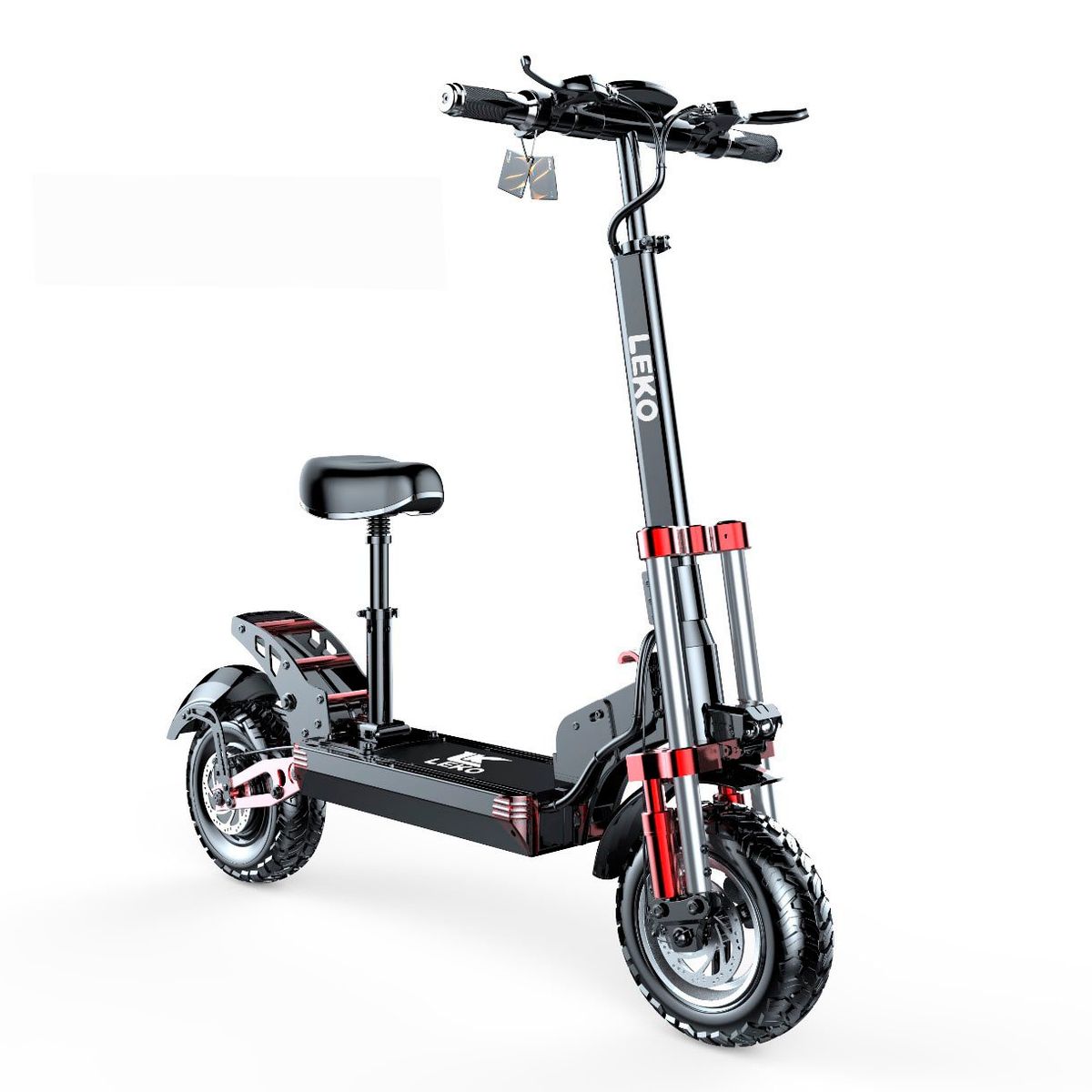 LEKO - Scooter Eléctrico LEKO Modelo HBC 22-4 Color Negro