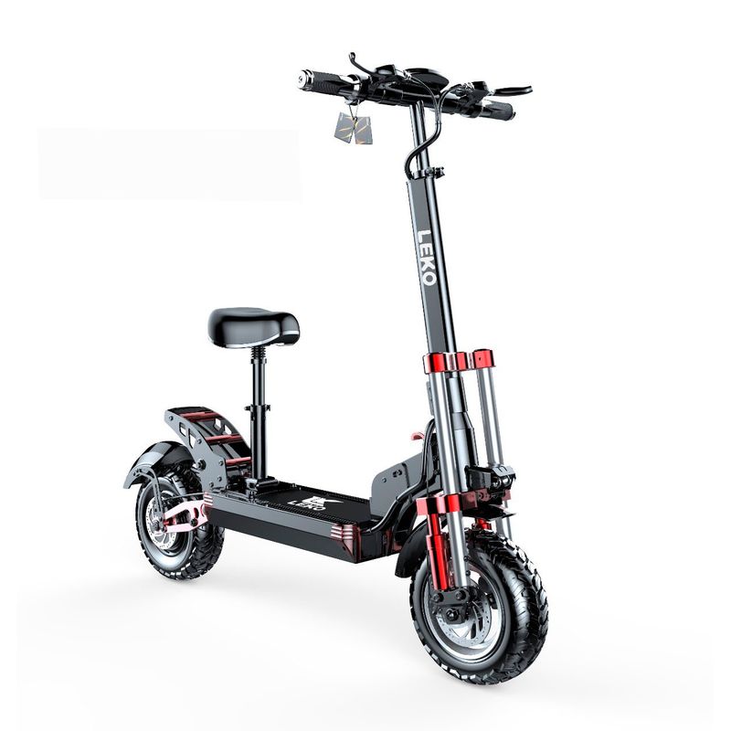 LEKO - Scooter Eléctrico LEKO Modelo HBC 22-4 Color Negro