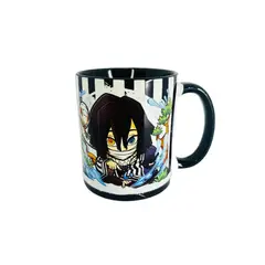 GENERICO - Tazón 325ml Obanai Iguro Demon Slayer