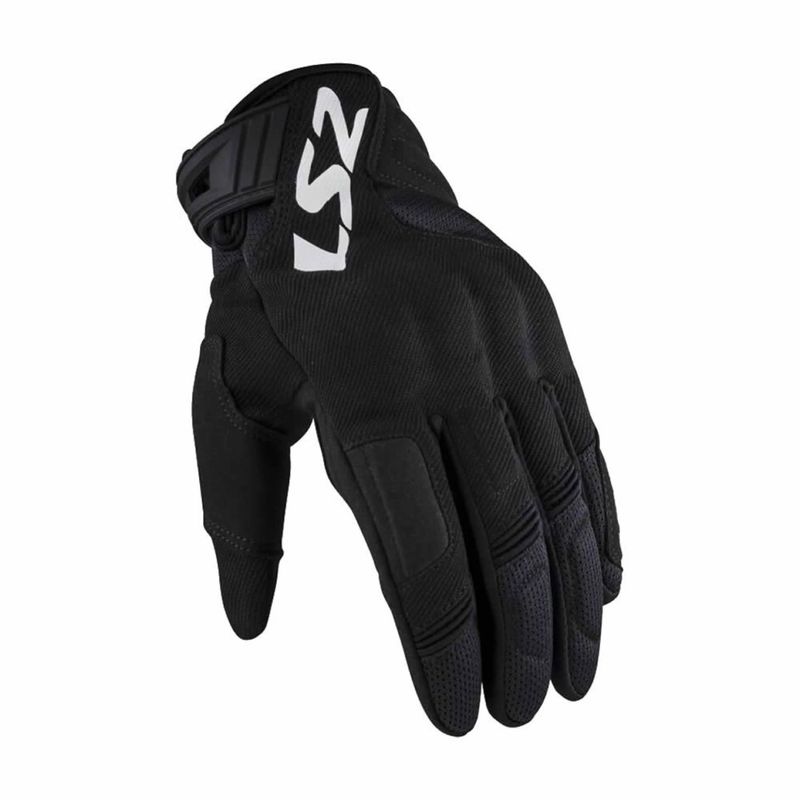 LS2 - GUANTE LS2 SILVA NEGRO HOMBRE