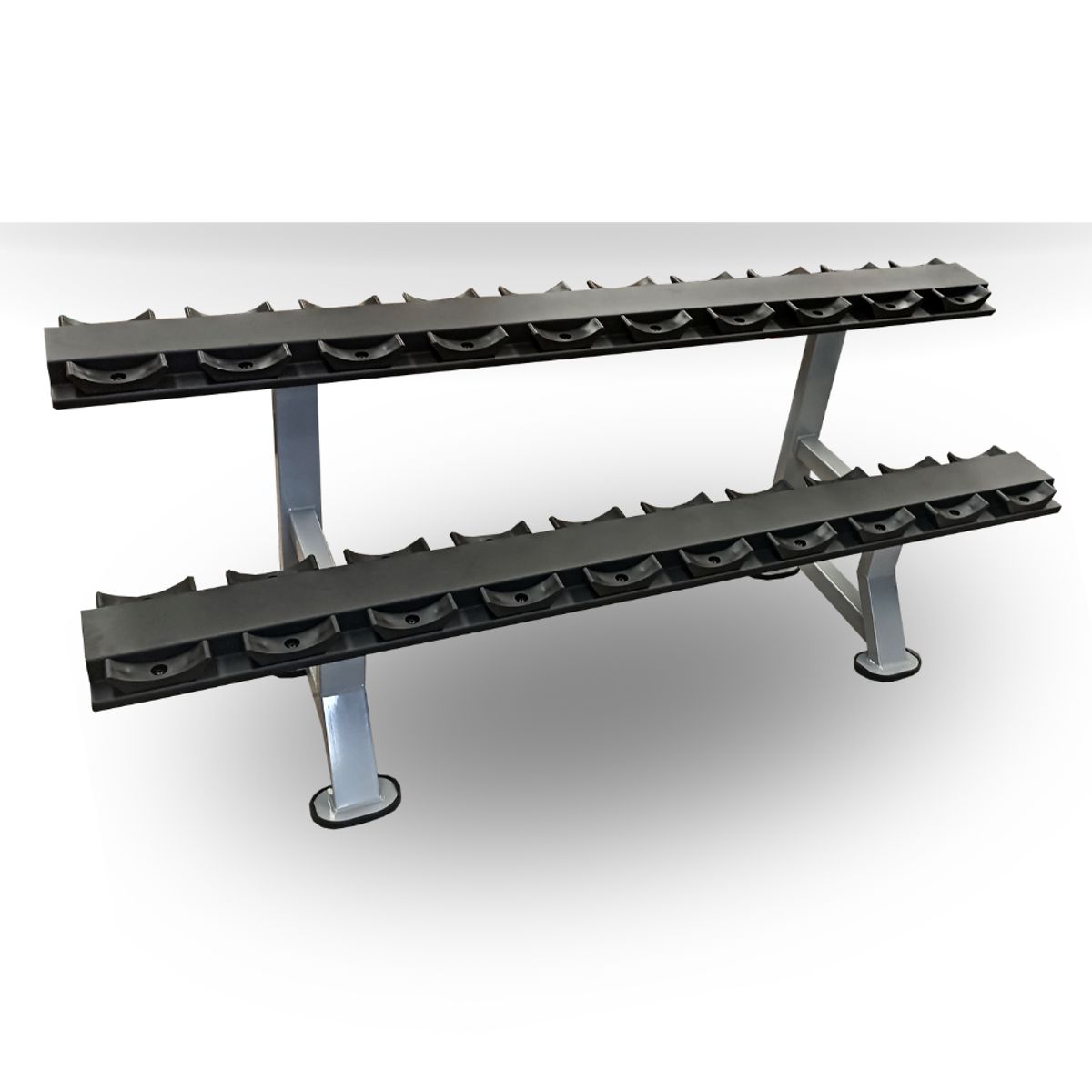 GENERICO - Rack Mancuernas 2 Niveles 10 Pares 6050