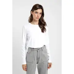 FROENS - Polera manga larga Aurora blanco - Algodón orgánico