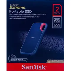 SANDISK - Ssd Portátil Extreme E61 2 Tb 1050mb/s Usb 3.2 Gen 2