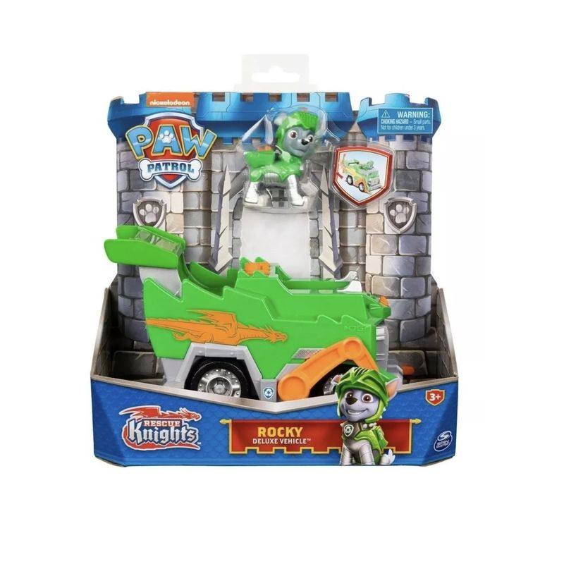 SPIN MASTER - Paw Patrol Patrulla Canina Rescue Knights - Rocky - Original