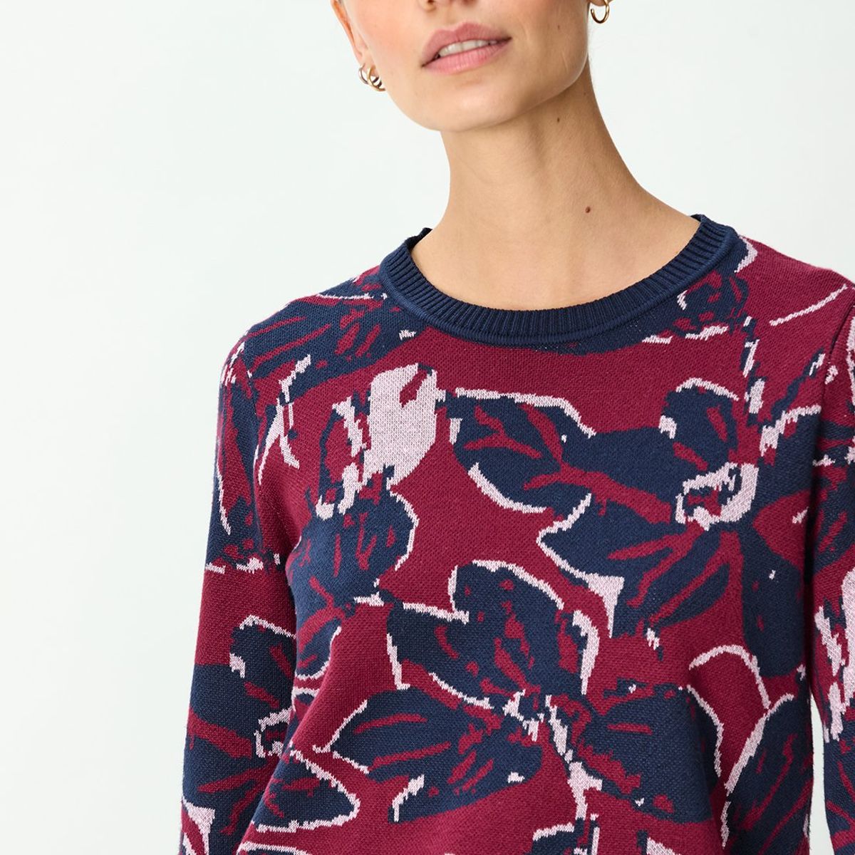 IO - Sweater Burdeo Mujer Io