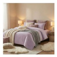 Juego de Sábanas Polar Invierno 2 Plazas - Palo Rosa