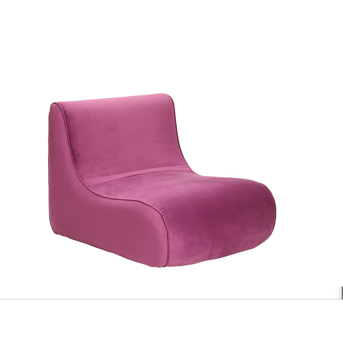 BODEVIR - Sofa Komodo 1C Felpa Morado