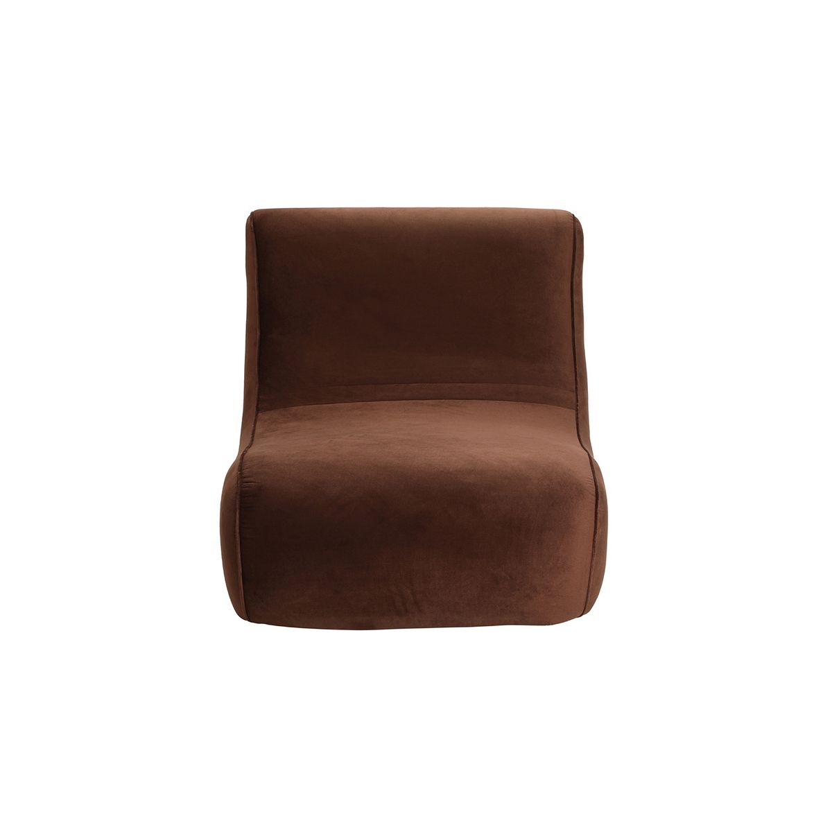 BODEVIR - Sofa Komodo 1C Felpa Chocolate