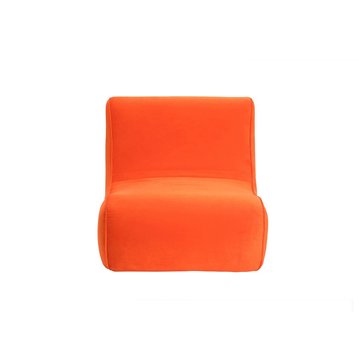 BODEVIR - Sofa Komodo 1C Felpa Naranja