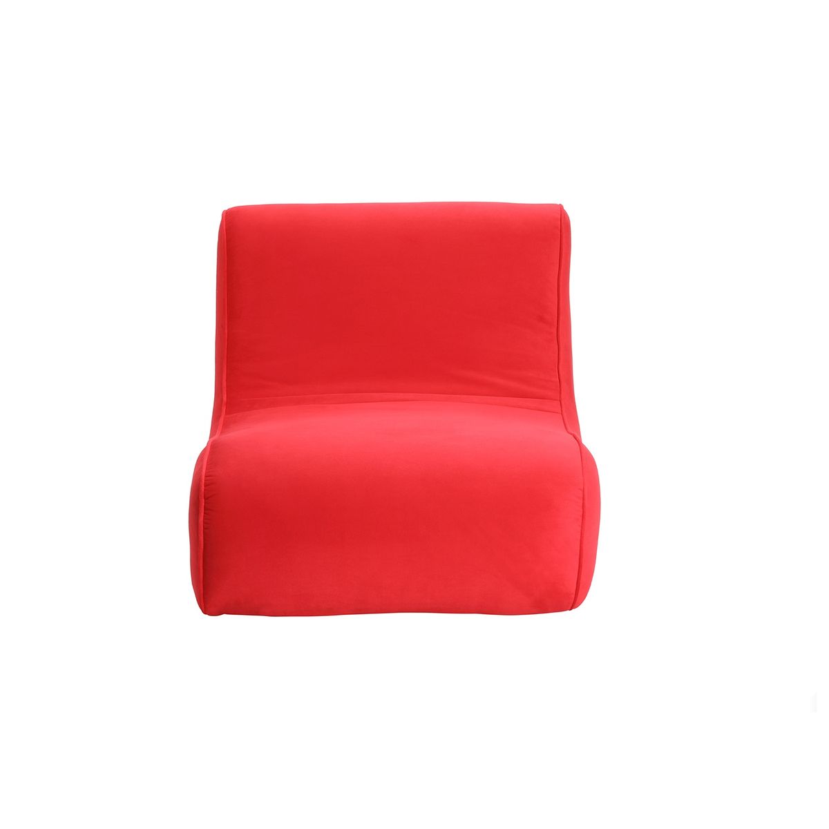 BODEVIR - Sofa Komodo 1C Felpa Rojo