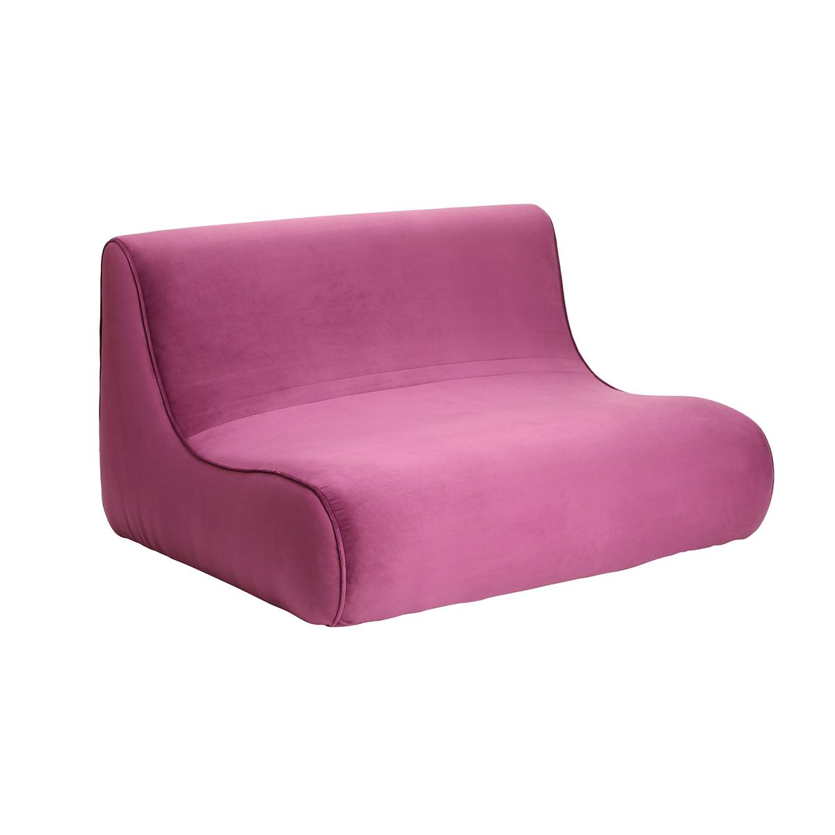 BODEVIR - Sofa Komodo 2C Felpa Morado