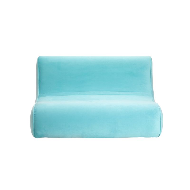 BODEVIR - Sofa Komodo 2C Felpa Turquesa