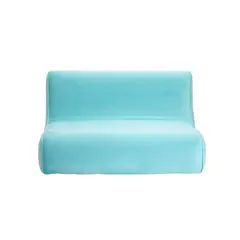 BODEVIR - Sofa Komodo 2C Felpa Turquesa