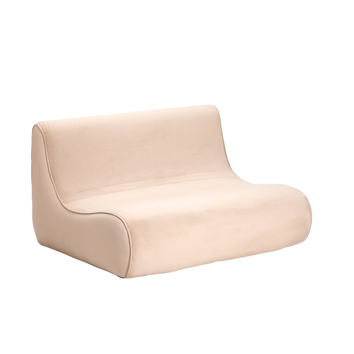 BODEVIR - Sofa Komodo 2C Felpa Beige